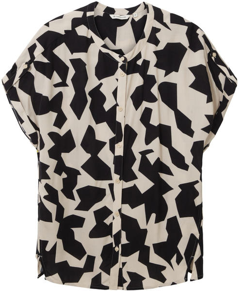 Tom Tailor Loose Fit Bluse (1036709-32145) black big abstract design