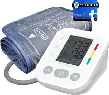 ProfiCare Oberarm Blutdruckmessger&auml;t PC-BMG 3121 wei&szlig; (331210)