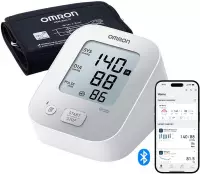 Omron Oberarm-Blutdruckmessger&auml;t "X2+ Connect, Universalmanschette (22-42 cm),...