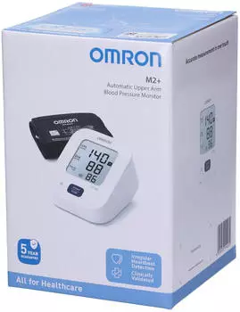 Omron M2+ HEM-7188-LE Automatisches Oberarm-Blutdruckmessgerät Mit M-L Manschette 1 Stück