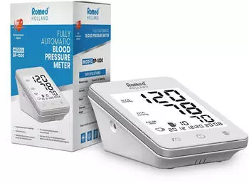 Romed Blutdruckmessger&auml;t Bp-1000 Vollautomatisch Digital mit Memory-Funktion 1 St Ger&auml;t