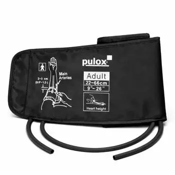 Pulox Blutdruckmanschette 22-66 cm - Universal Doppelschlauch 1 St