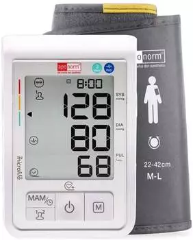 Aponorm Blutdruckmessgerät Basis Control Plus Oberarm
