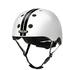 Melon Helm Straight Black White (XL-XXL) glänzend