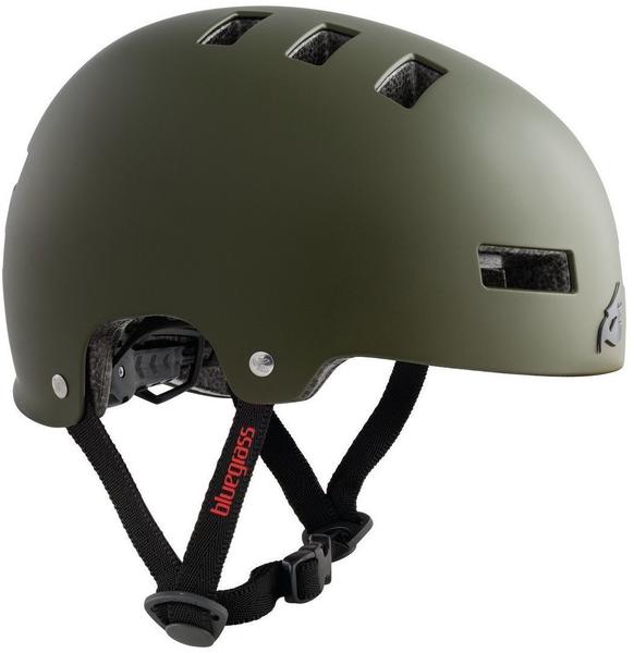 Bluegrass Super Bold Dirt-Helmet army green M | 56-59cm 2019 BMX | Dirt Helme
