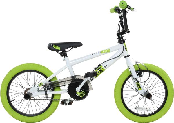 Detox BMX-Rad DeTox Freestyle 1 Gang weiß grün