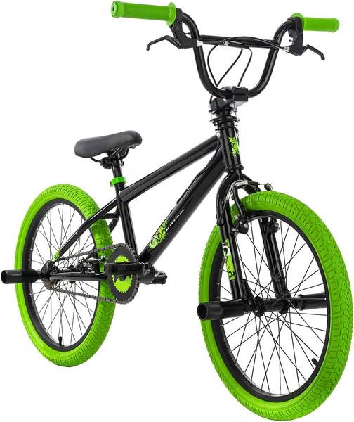 KS Cycling Freestyle 20'' G-acid black/green
