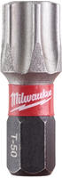 TTI 4932430892, TTI Milwaukee Schrauberbit Torx TX50 / 25 mm SHOCKWAVE (15er Pack)