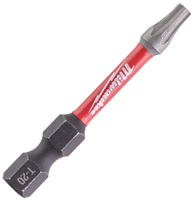 TTI 4932430877, TTI Milwaukee Schrauberbit Torx TX20 / 50 mm SHOCKWAVE (10er Pack)