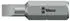 Wera 800/1 Z Schlitz-Bits, 4,5 x 0,6 mm, Länge 25 mm (10Stk.)