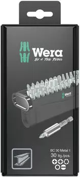 Wera Bit-Set Check 30 Metal 1 SB (30tlg.)