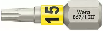 Wera 867/1 TORX HF Bit mit Haltefunktion, TX 15 x 25 mm