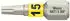 Wera 867/1 TORX HF Bit mit Haltefunktion, TX 15 x 25 mm