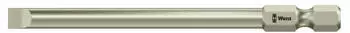 Wera 3800/4 Bits f&uuml;r Schlitz-Schrauben, Edelstahl, 5,5 x 1,0 mm, L&auml;nge 89 mm (10Stk.)