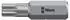 Wera 860/1 XZN Vielzahn Bits, Größe M 4, Länge 25 mm