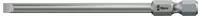Wera 05059480001, Wera 800/4 Z Schlitz-Bit 4mm Werkzeugstahl z&auml;hhart, legiert F 6.3