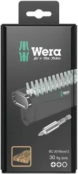 Wera Bit-Set Check 30 Wood 2 SB (30tlg.)