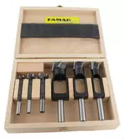 Scheibenschneider Bormax 2.0ws Prima 6teilig 15 20 25mm Holzkasten 1628306 - Famag