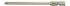 Wera 3867/4 TORX BO Bits mit Bohrung, Edelstahl, TX 10 BO, Länge 89 mm (10Stk.)