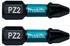 Makita Impact Black Pozidriv Bit PZ