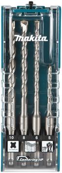Makita SDS-PLUS Steinbohrer-Set 4-teilig.