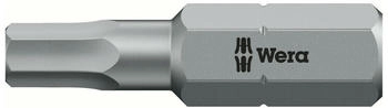 Wera 840/1 Z Hex-Plus BO Bits, SW (metrisch) 4,0 mm, L&auml;nge 25 mm (10Stk.)