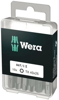 Wera 867/1 DIY TORX Bits, TX 40 x 25 mm (10tlg.)