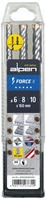 Alpen-Maykestag 81506810100, Alpen-Maykestag Alpen SDS+ FORCE X Box 3 tlg. 6-
