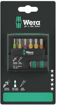 Wera Bit-Check 12 Wood TX HF 1 SB (12tlg.)