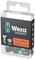 WERA Impaktor-Bit 1/4" TORX 867/1 IMP DC T 40x25mm 10er Pack