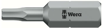 Wera 840/1 Z Sechskant-Bits, SW (metrisch) 3,0 mm, L&auml;nge 25 mm (10Stk.)