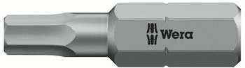 Wera 840/1 Z Sechskant-Bits, SW (z&ouml;llig) 1/8\", L&auml;nge 25 mm (10Stk.)