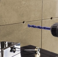 kwb Fliesenbohrer kwb 051380 Glas- und Fliesenbohrer 1 St&uuml;ck 8 mm Gesamtl&auml;nge...