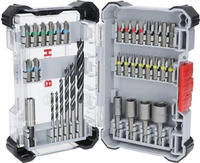 Bosch Extra Hard Schrauberbit‐ und PRO Wood Bohrer-Set, Aufsteller, 35‐tlg.