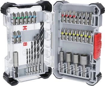 Bosch Extra Hard Schrauberbit- und PRO Wood Bohrer-Set, 35-tlg. (2607017725)
