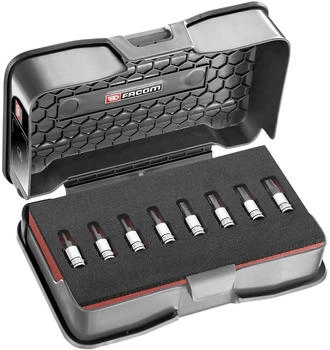 Facom Sechskant-Bit-Set 1/4" 8-teilig OGV Grip (RTM.J8MGRPPB)