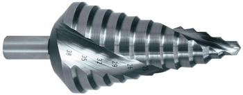 RUKO HSS Stufenbohrer spiralgenutet mit Kreuzanschliff 4-12 mm 9 Stufen 65 mm Länge (101050-9)