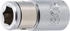 BGS Bit-Adapter mit Haltekugel Innenvierkant 6,3 mm (1/4