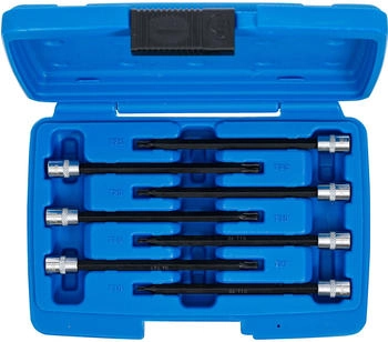 BGS Bit-Einsatz-Sortiment 6,3 mm (1/4") T-Profil für Torx mit Kugelkopf T10-T40 7-tlg. (8618)