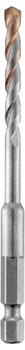 Alpen Hartmetall-Dachziegelbohrer 6mm 1/4" Sechskant-Schaft 100mm (0025200600100)