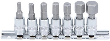 BGS Bit-Einsatz-Satz Innensechskant 4-12 mm 6,3 mm (1/4") 7-tlg. (2161)