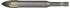 Heller QuickBit CeramicMaster Glas- und Fliesenbohrer 3 x 75 mm (50091)