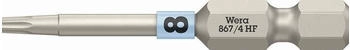Wera 867/4 TORX HF Bit mit Haltefunktion, TX 8 x 50 mm (05060505001)