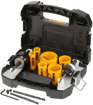 DeWalt Lochs&auml;gen-Set Bi-Metall Extreme f&uuml;r Sanit&auml;r 11-teilig (DT90355-QZ)