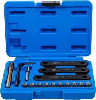 BGS Reparatur-Satz f&uuml;r Bremsgewinde M9 x 1,25 16-tlg. (148)