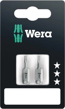 Wera Innensechskant-Bits 840/1 Z, 2,5 x 25 mm, 2-teilig (05073051001)