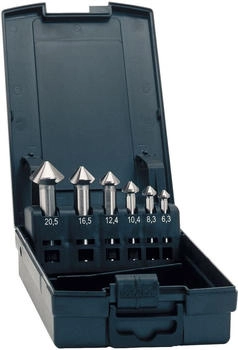 exact! Kegelsenker-Set DIN335 HSSE 90° CBN-geschliffen Form C 6,3-20,5mm (50214)