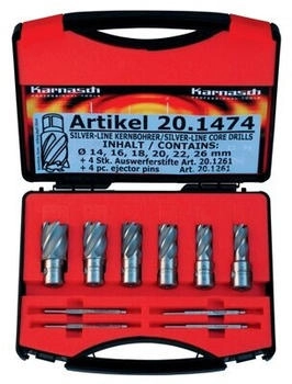 Metallkraft Kernbohrer-Set SILVER-LINE 25 Weldon (38720.1474)