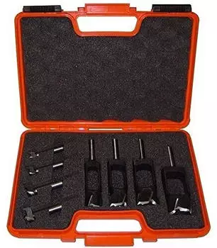 CMT Orange Tools Set 8 Zapfen-/Scharnierbohrerbohrer D=15-20-25-30mm (500.003.08)