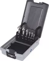Ks Tools Hss Co 5 Kegel-entgratsenker-satz, Kunststoffkassette 6-tlg.